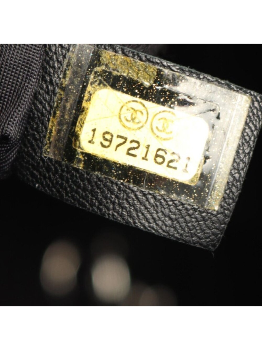 Chanel Tote Paris Biarritz PM Black Canvas Leather PM - Picture 5 of 8